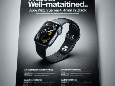 Exclusivo Apple Watch Series 4 (44mm) - Elegância e Tecnologia ao Seu Pulso!